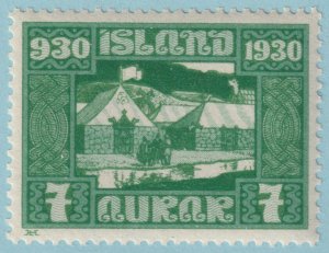 ICELAND 154  MINT NEVER HINGED OG ** NO FAULTS VERY FINE! - TPT