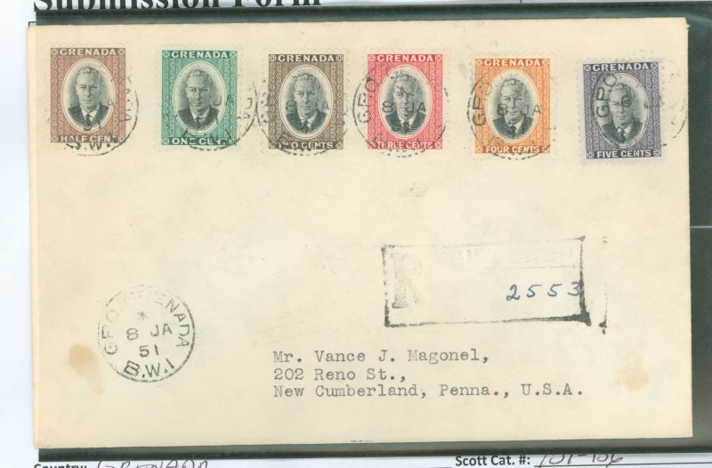 Grenada #151-156