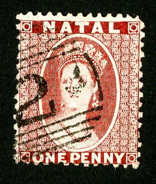 Natal Stamps # 10 VF Used Scott Value $35.00