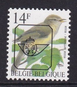 Belgium  #1446A  MNH  1995  birds 14f  pre cancelled pouillot fitis