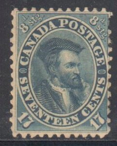 CANADA #19 MINT OG NH C$4000.00 - Extremely Scarce stamp