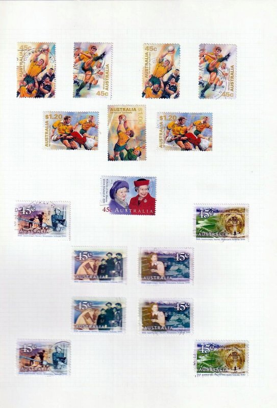 AUSTRALIA 1990s/2003 Sheets Exhibition M&U (Apx 150+Items) Goy 1752 