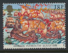 Great Britain SG 1401  Used   - Spanish Armada