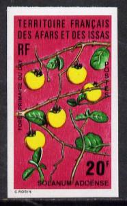 French Afars & Issas 1974 Forest Plants (20f Solanum)...