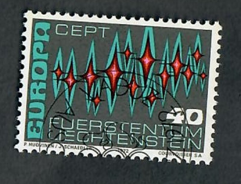 Liechtenstein #504 used single