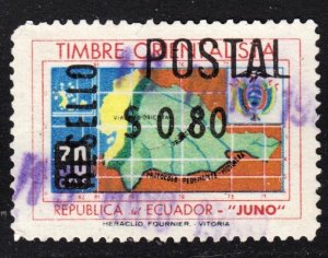 Ecuador Scott 779 F to VF used.  FREE...