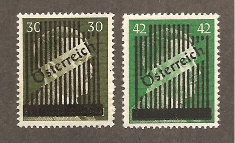 Austria  Scott #403-404  Mint NH  Scott CV $97.50