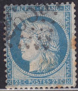 France 58 Ceres 25c 1871