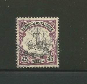 German East Africa, Mi # 36, Used, XF, Steuer BPP. CV € 70.00