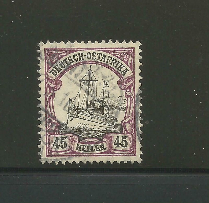 German East Africa, Mi # 36, Used, XF, Steuer BPP. CV € 70.00 