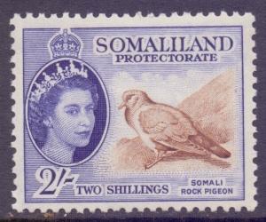 Somaliland Scott 137 - SG146, 1953 Elizabeth II 2/- MH*