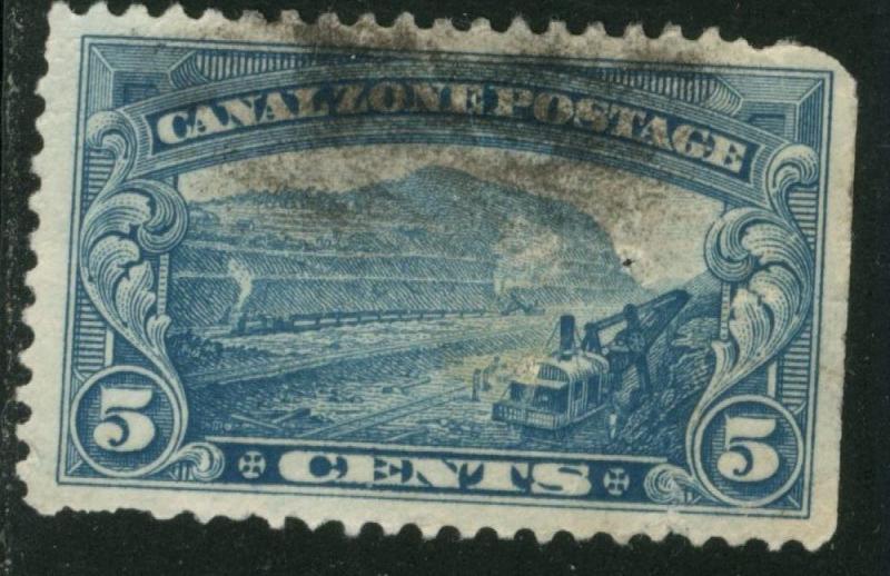 Canal Zone - SC #107 - USED FAULT - 1929 - Item CZ071