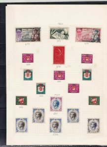 monaco stamps page ref 16861