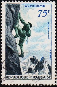 France. 1956 75f S.G.1300 Fine Used