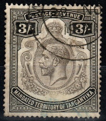 Tanganyika #41 F-VF Used CV $115.00 (X6367)