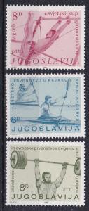 Yugoslavia  1576-78 MNH 1982 Sport Championships