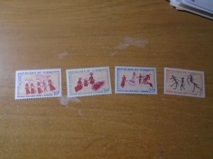 Chad  #  163-66  MNH