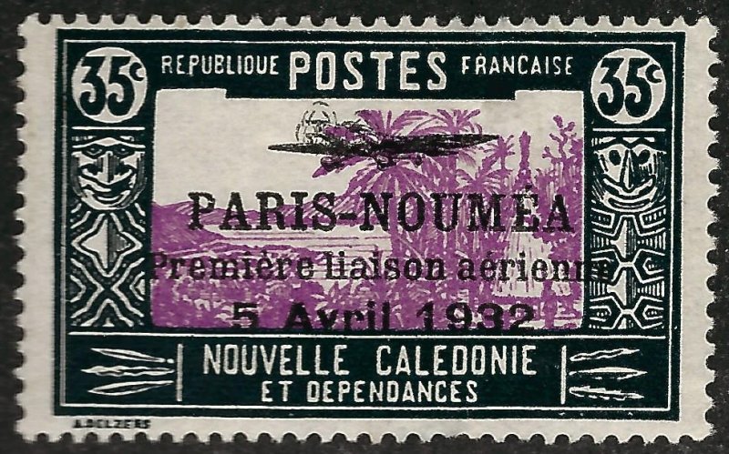 New Caledonia Paris Noumea #191 Mint F-VF ....French Colonies are Hot!