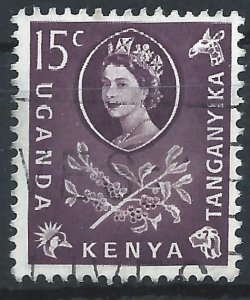 KUT 1960 - 15c Elizabeth II - SG185 used