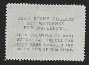 UNITED STATES SC# RW33   FVF/MLH