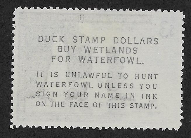 UNITED STATES SC# RW33   FVF/MLH