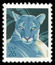 PCBstamps   US #4137 26c Wildlife-Florida Panther, MNH, (48)