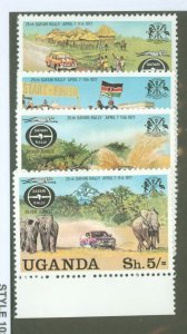 Uganda #167-170 Mint (NH) Single (Complete Set)