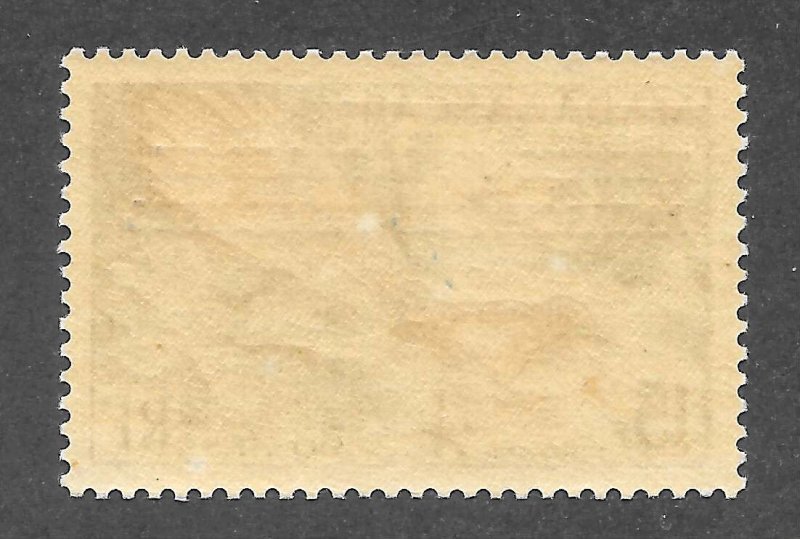 FSAT Scott 1 Unused VLHOG - 1955 Madagascar Overprinted - SCV $10.00