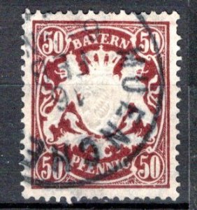 German States Bavaria Scottl # 70a, used