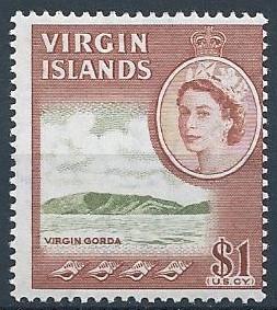 Virgin Islands SC# 156 MLH SCV$2.25