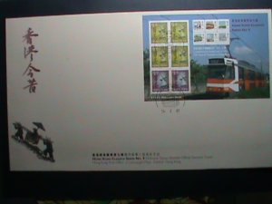 ​CHINA-HONG KONG COVER-1997- CLASSIC SERIES #7 S/S MNH COMMEMORATIVE-LARGE-CV