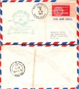 United States, New York, First Flight, Ceylon