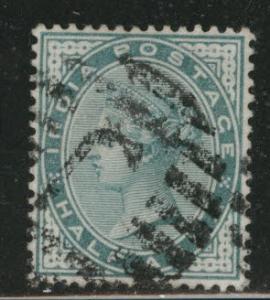 India Scott 56 used Victoria stamp