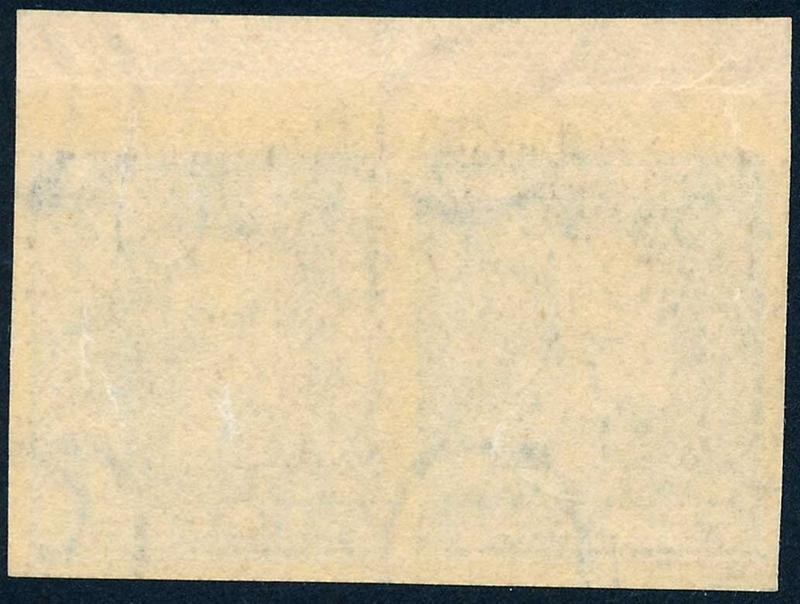 US 347 5¢ 1909 George Washington Imperf Top Margin Pair VF NH