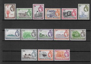 TRISTAN DA CUNHA 1954 SG 14/27 MNH Cat £90