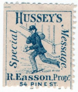 (I.B) US Local Post : Hussey's Special Message (Pine St)