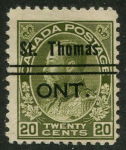 Canada Precancel ST. THOMAS 1-119