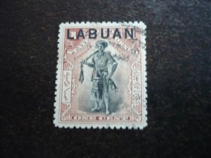 Stamps - Labuan - Scott# 72 - Used Part Set of 1 Stamp