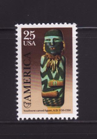 United States 2426 Set MNH Art, Carved Figure (A)