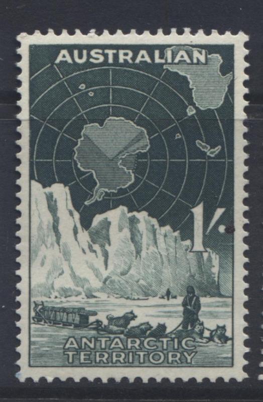 Australian Ant.Terr.- Scott L3- Shackleton Exped. -1957-59 - MVLH- 1/- Dk Green1