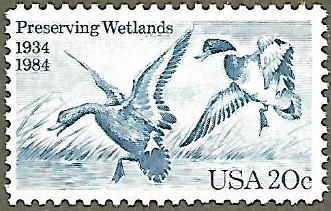 United States #2092 20c Preserving Wetlands MNG (1984)