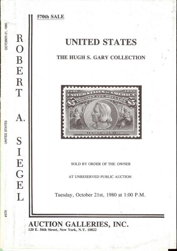 United States: The Hugh S. Gary Collection, Robert A. Sie...