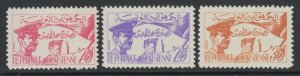 Tunisia, Scott 312-314, MLH