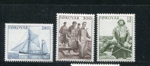 Faroe Islands #112-4 MNH - Make Me A Reasonable Offer