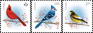 Canada 2022 MNH Stamps Scott 3365-3367 Christmas Birds