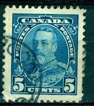 Canada; 1935: Sc. # 221: Used Single Stamp +