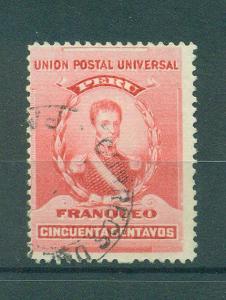 Peru sc# 151 used cat value $1.60