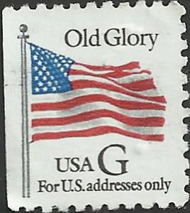 # 2883 USED G STAMP OLD GLORY