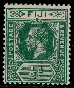 FIJI GV SG126, ½d green, LH MINT.