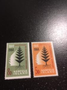 Norfolk Island sc 66,67 MH